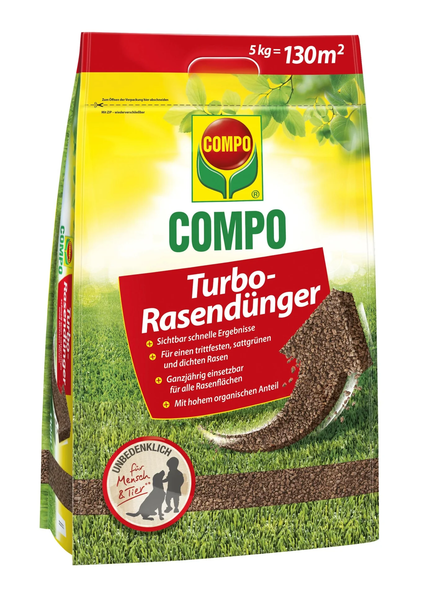 Turbo-Rasendünger - 5 kg - 1
