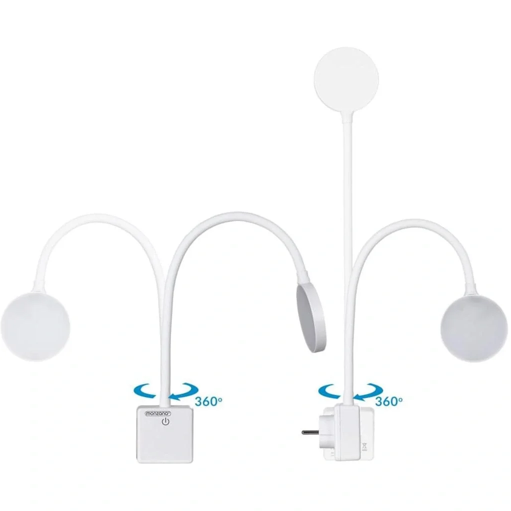 LED-Wandleuchte Iys Weiß - 6