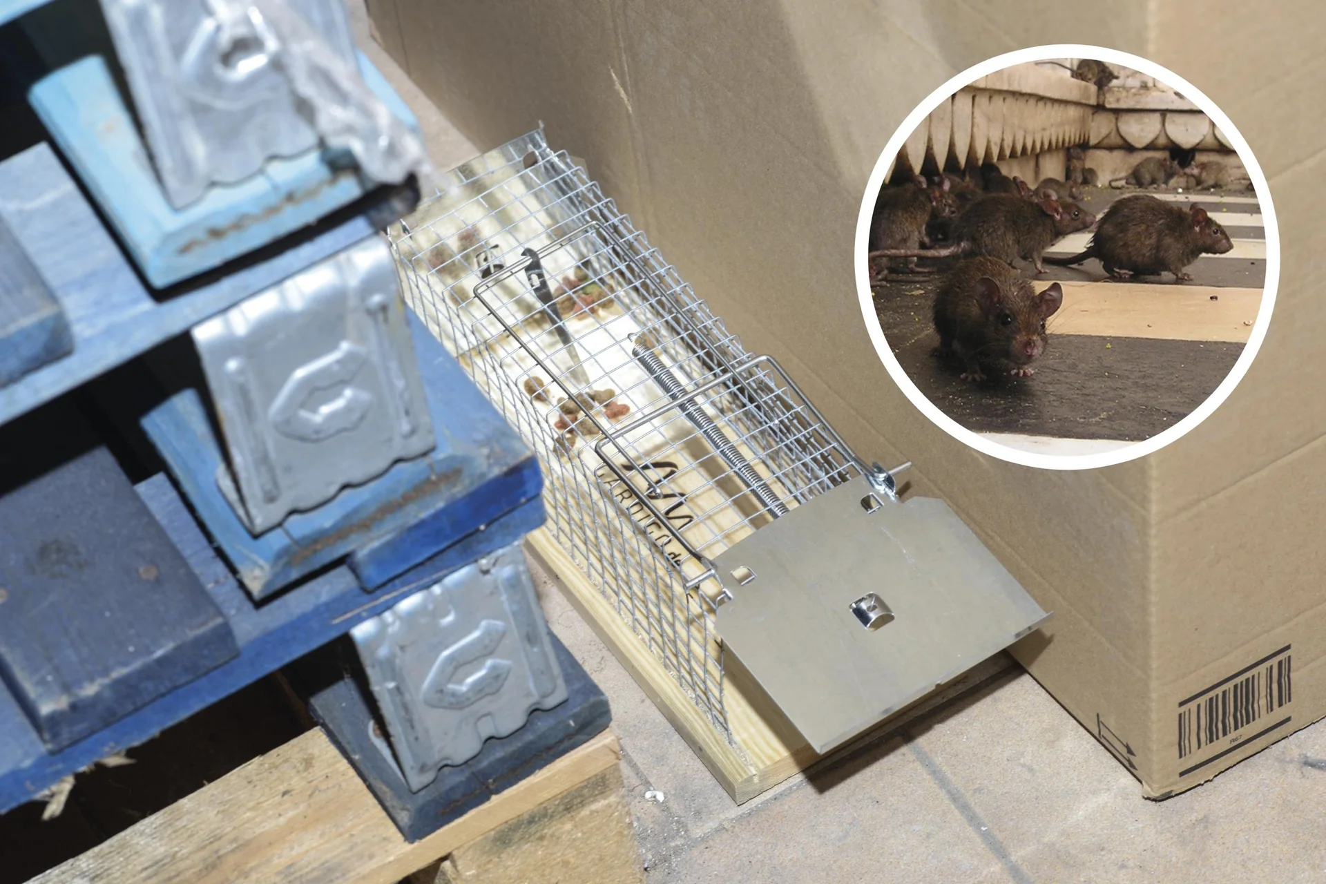 Ratten Lebendfalle Käfig - 7