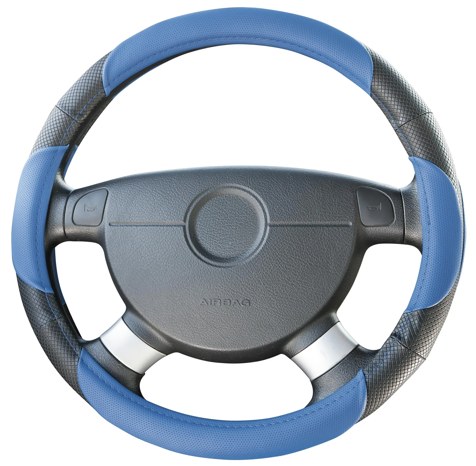 Lenkradbezug Sport, blau - 3
