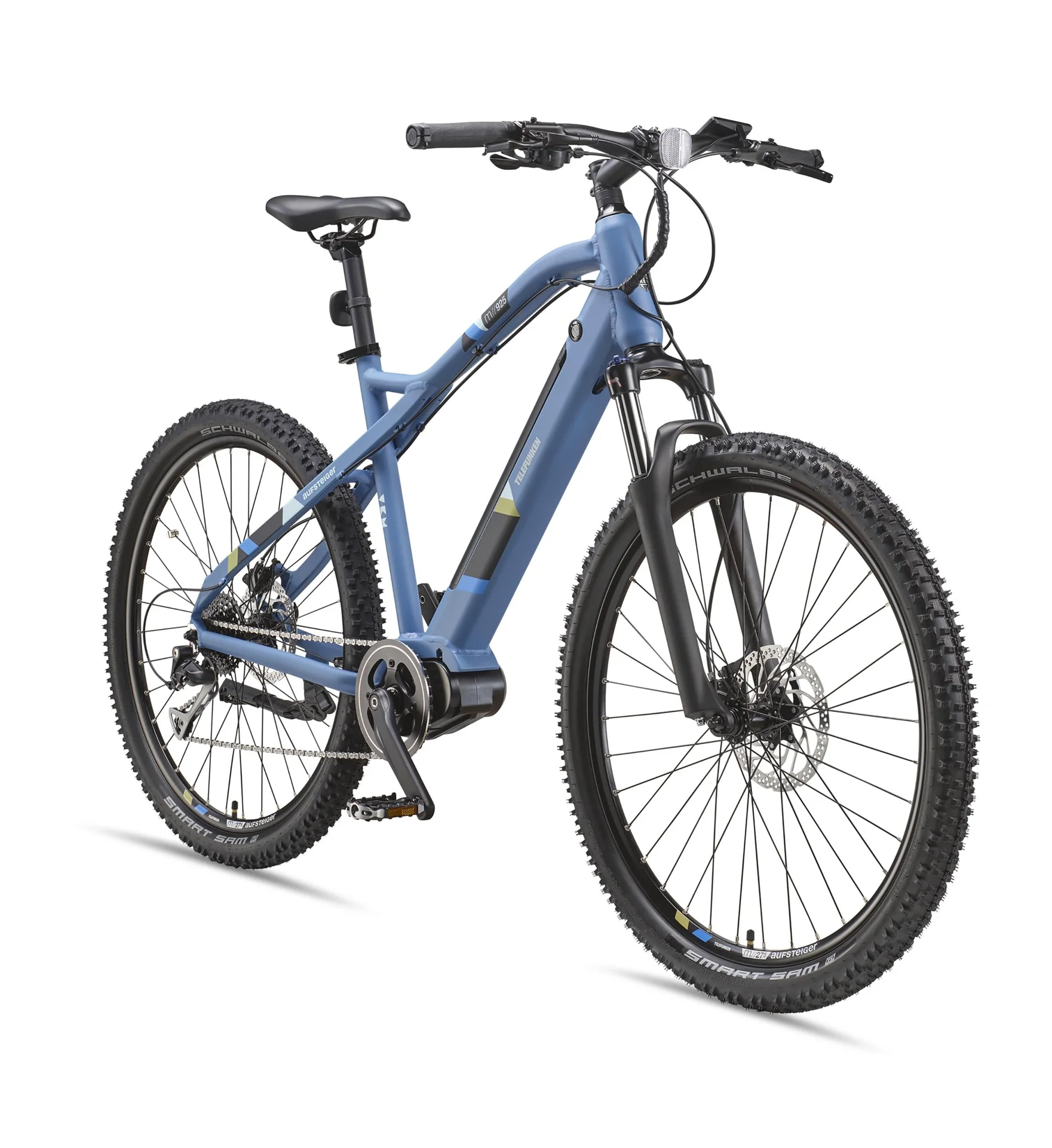 Unisex Alu MTB E-Bike, 29 Zoll, 8-Gang Kettenschaltung, blau, Aufsteiger M925 Hardtail - 9