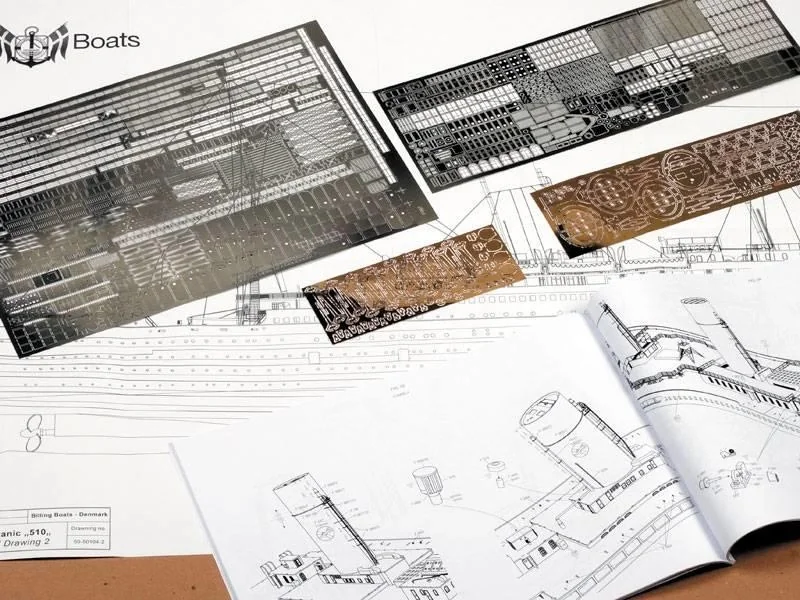 Bausatz RMS Titanic Maßstab 1:144 - 4