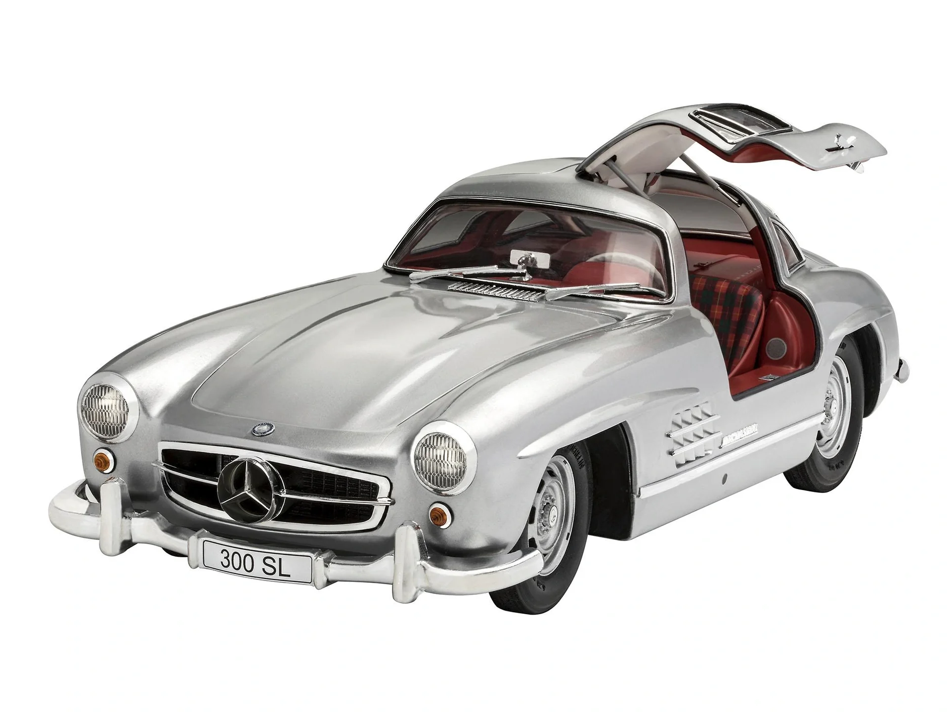 Modellbausatz Mercedes Benz 300 SL im Maßstab 1/12 - 214 Teile - 2