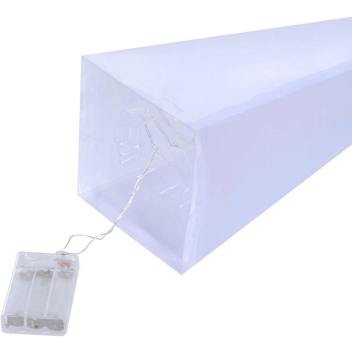 LED Leuchtpyramide 60cm 3D Hologramm Stern Pyramidenleuchte - 4