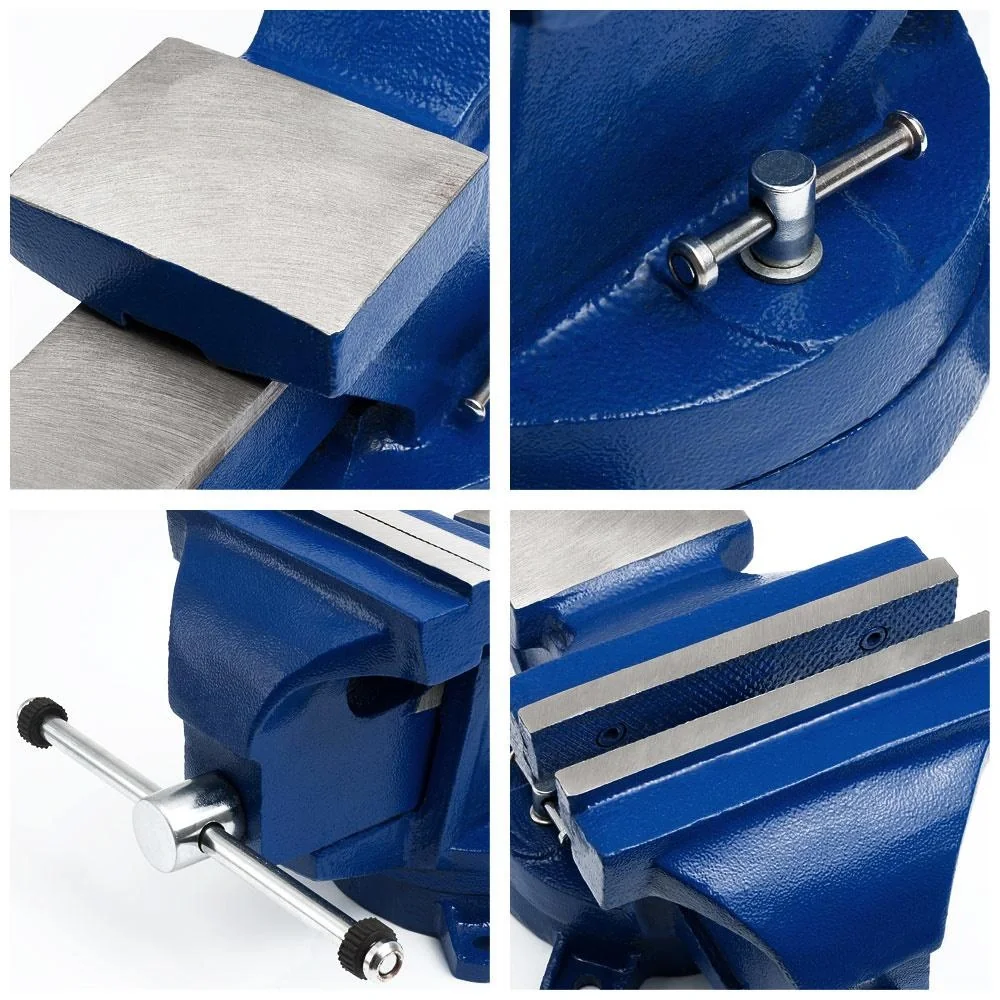 Drehbarer Parallelschraubstock 125mm - 3