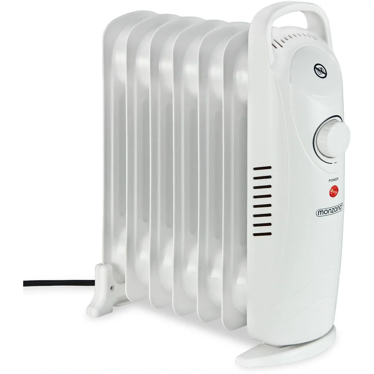 Ölradiator Elektroheizung 7 Rippen 800W - 5
