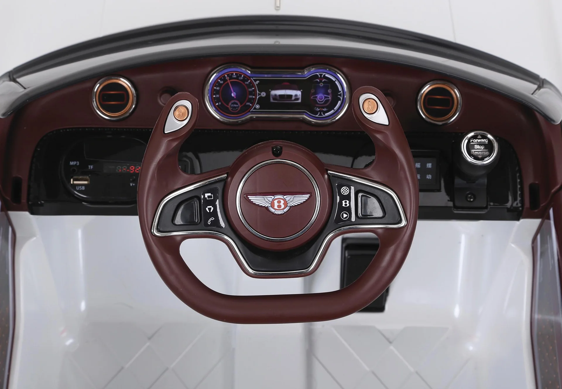 Ride-on Bentley EXP12 für Kinder, 12 Volt, Weiß - 10