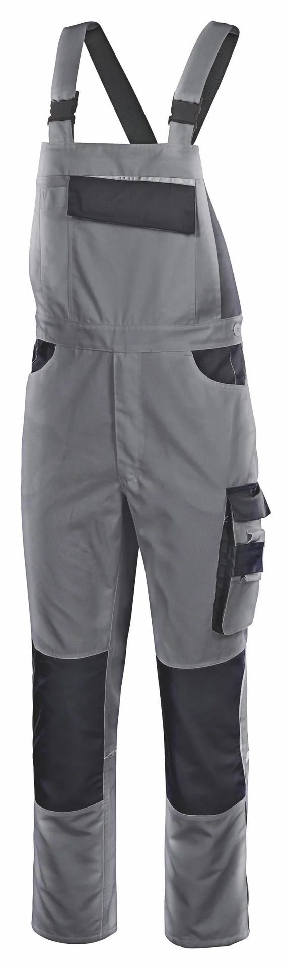 Latzhose EXTREME, grau-schwarz, Gr. M - 1