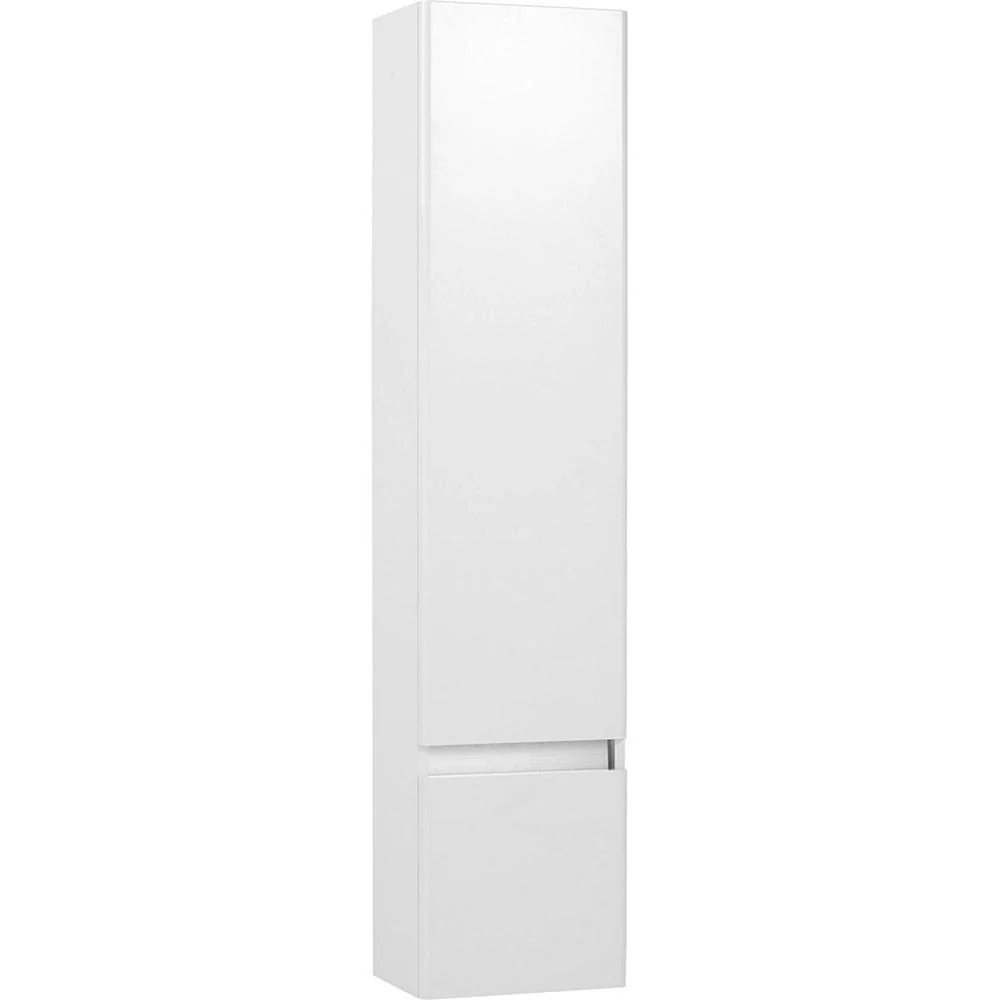 Stripe Bade Hoher Schrank rechts 35x156cm Weiss - 3