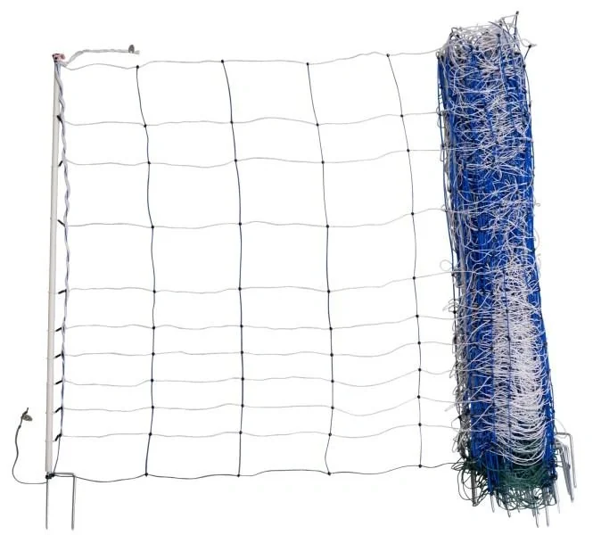 TitanNet 145, blau/weiß 50 m Höhe: 145 cm - Doppelspitze - 7