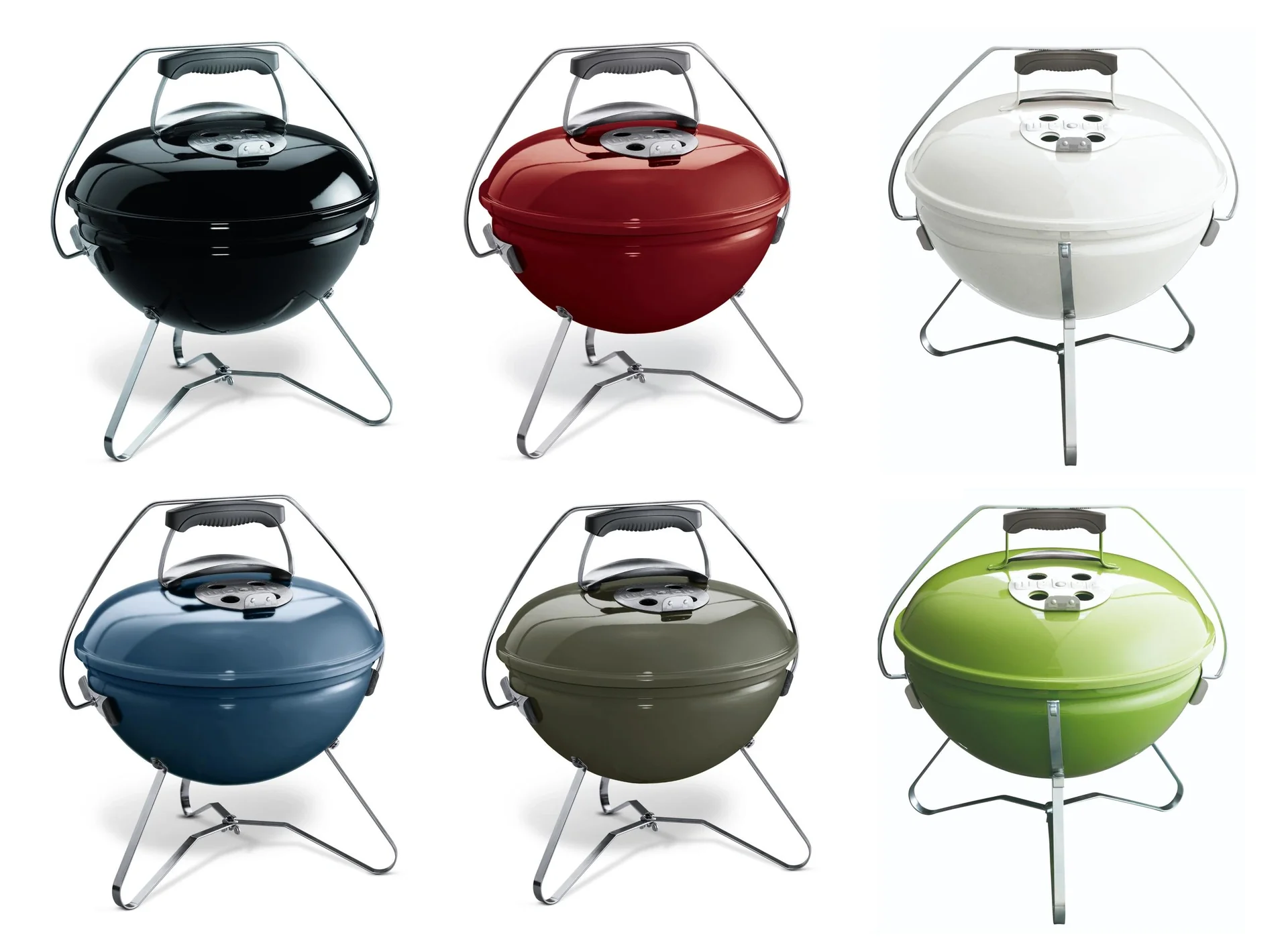 Holzkohlegrill Smokey Joe Premium, 37 cm, Spring Green - 2