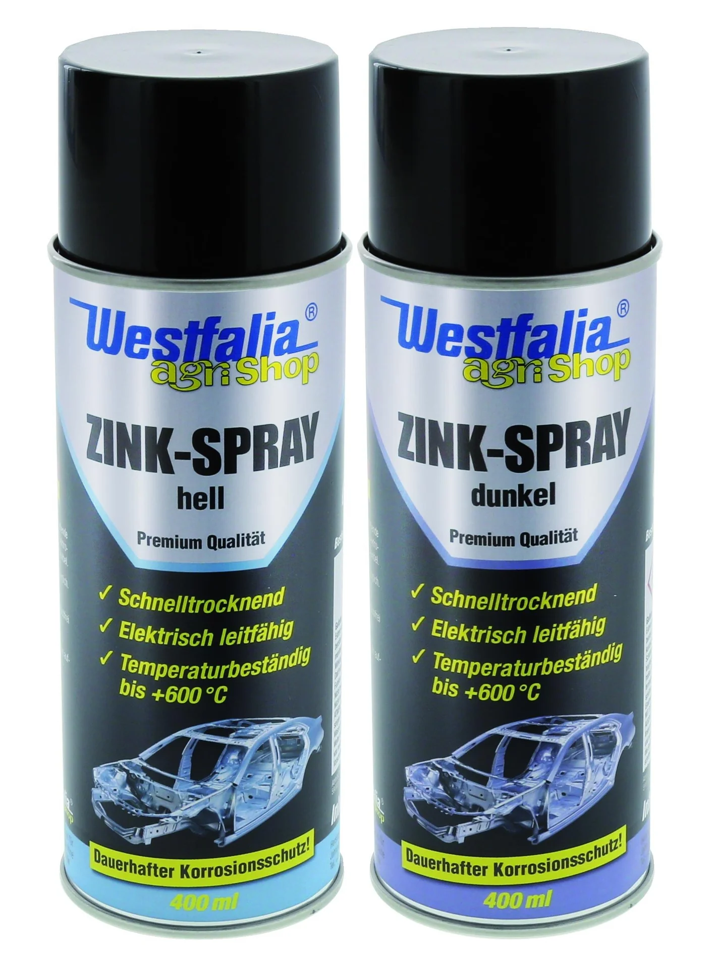 Zink Spray, dunkel, 400 ml - 2