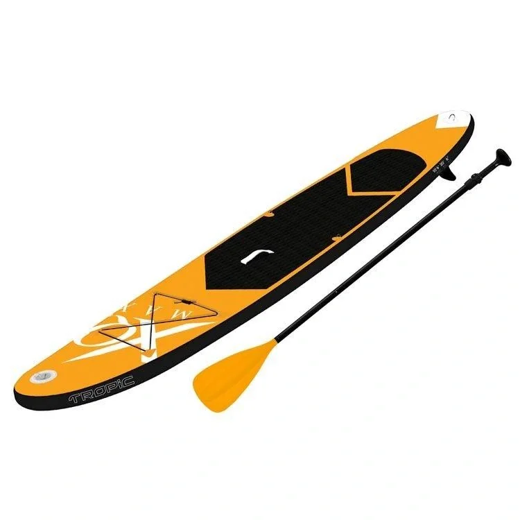 XQ Max SUP Board Set - Aufblasbar - 320x76x15cm - Orange - Max. 150kg - 6