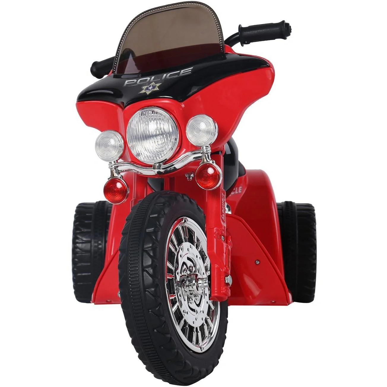 Elektromotorrad Kindermotorrad rot - 1