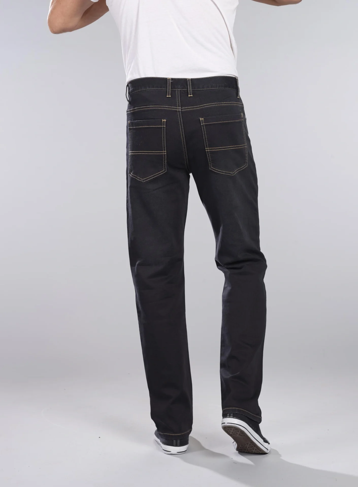 Joggpants aus Stretchdenim, Farbe schwarz, Gr.50 - 11