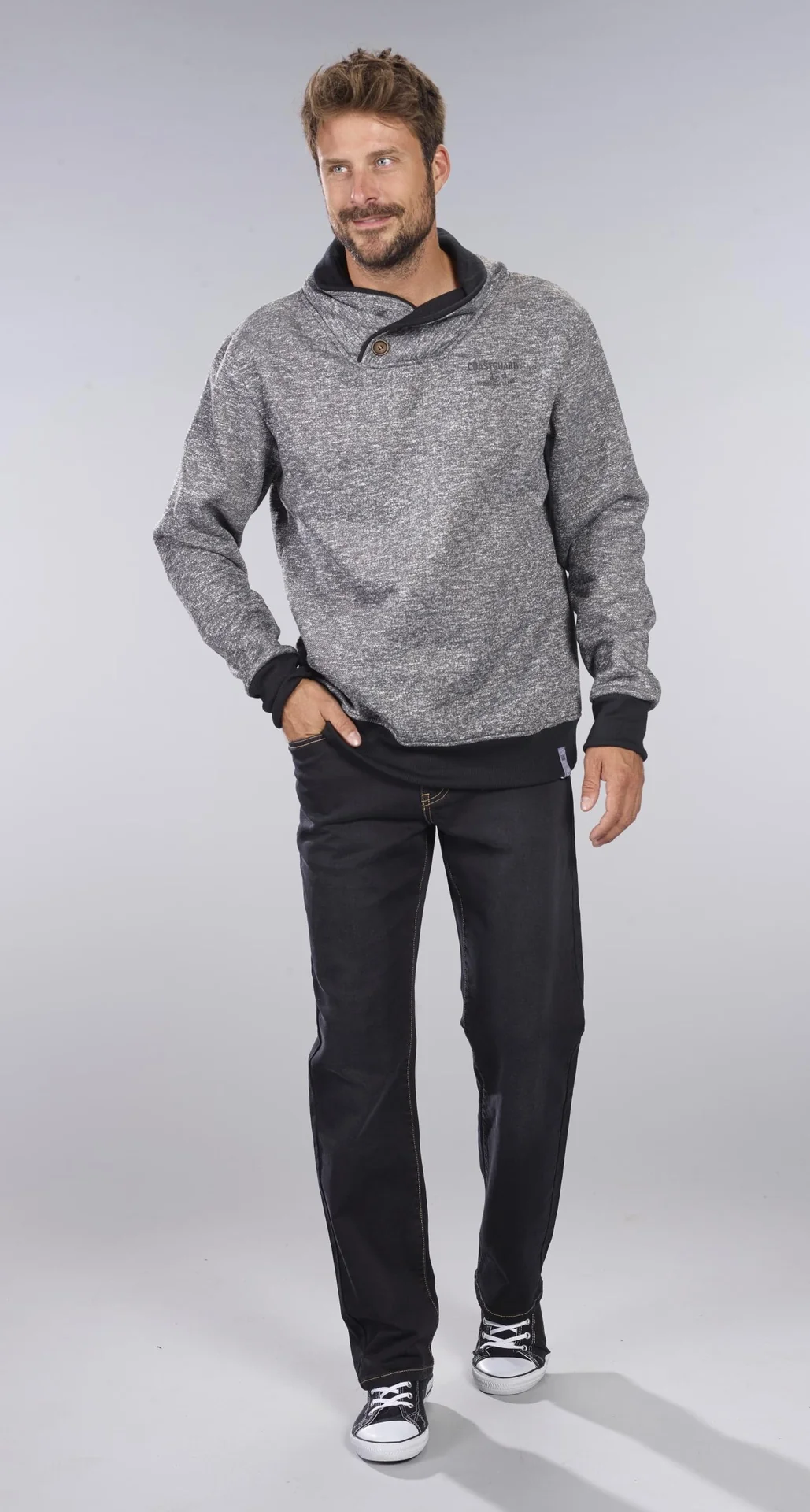 Joggpants aus Stretchdenim, Farbe schwarz, Gr. 25 - 11