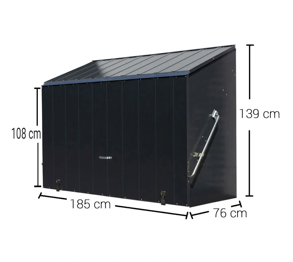 Sesame Aufbewahrungsbox inkl. Metallboden - 12