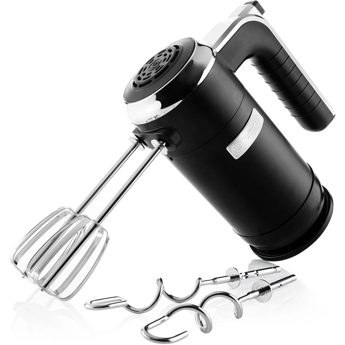 Retro - Handmixer und Pürierstab - Schwarz - 10