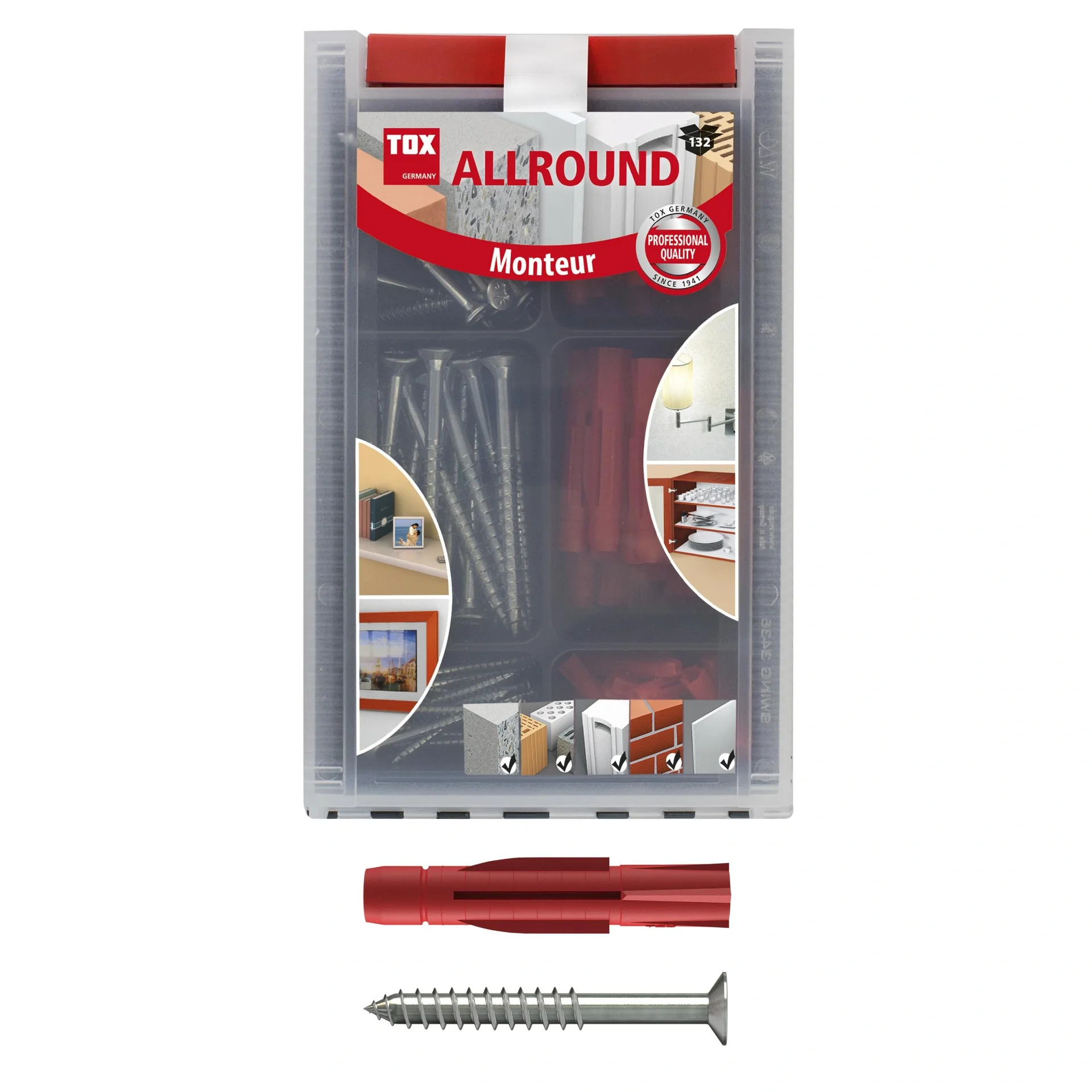 Standard-Sortiment Monteur Allround 132 teilig - 2