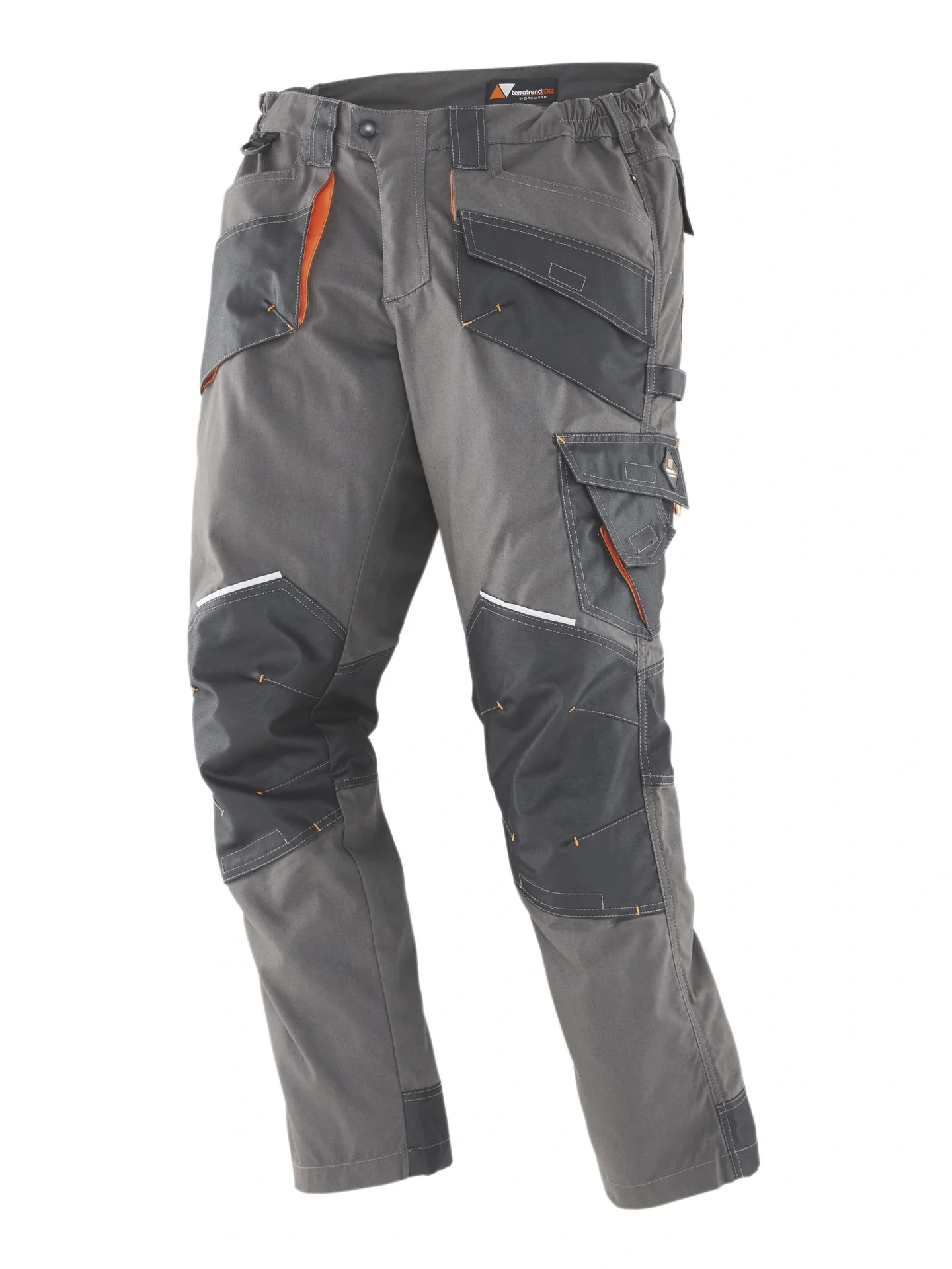 Bundhose, Farbe grau/schwarz, Gr.58 - 1