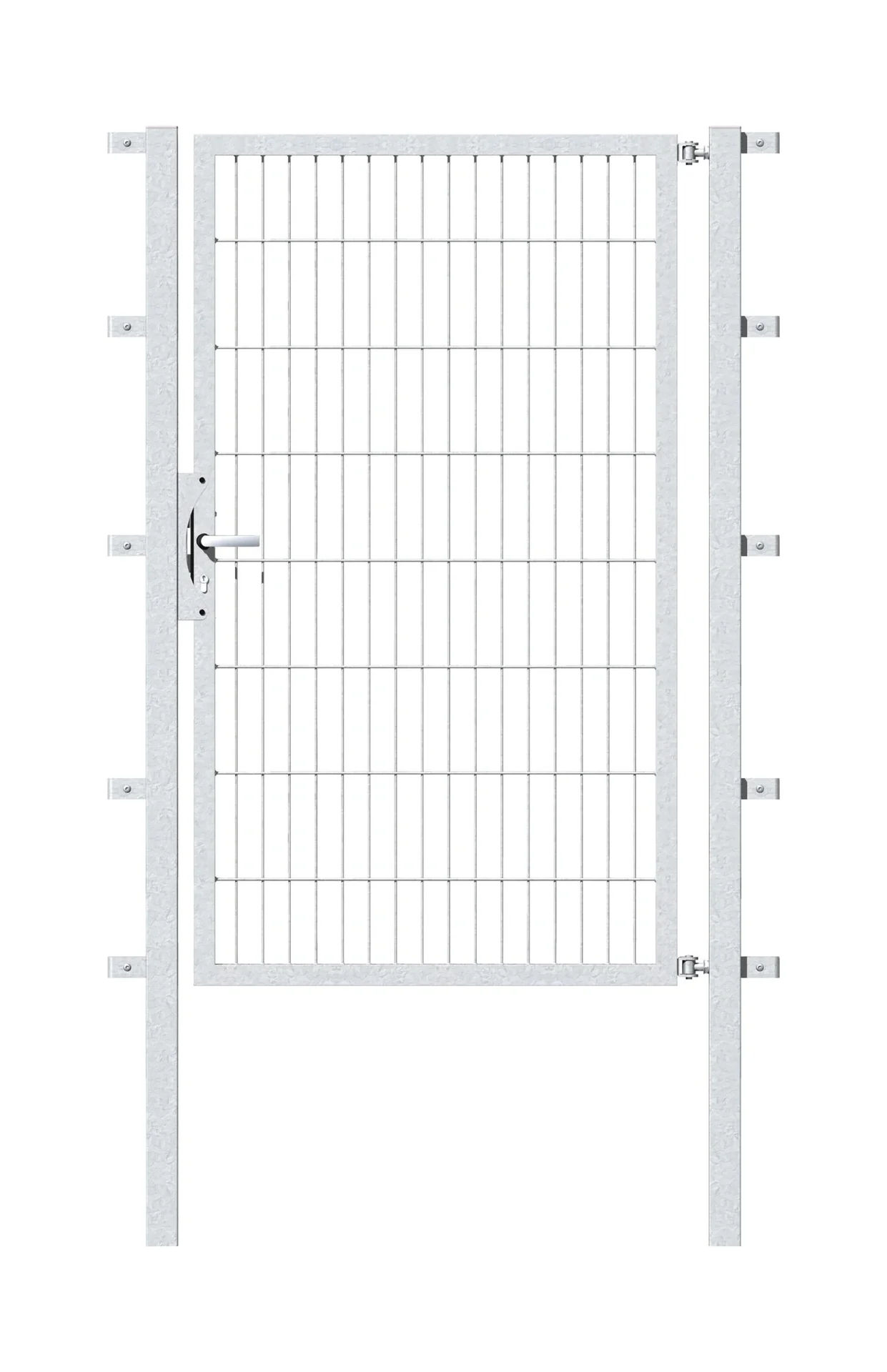 Einzeltor Flexo mit Zubehör, feuerverzinkt/ Breite 100 cm, Höhe 160 cm - 2
