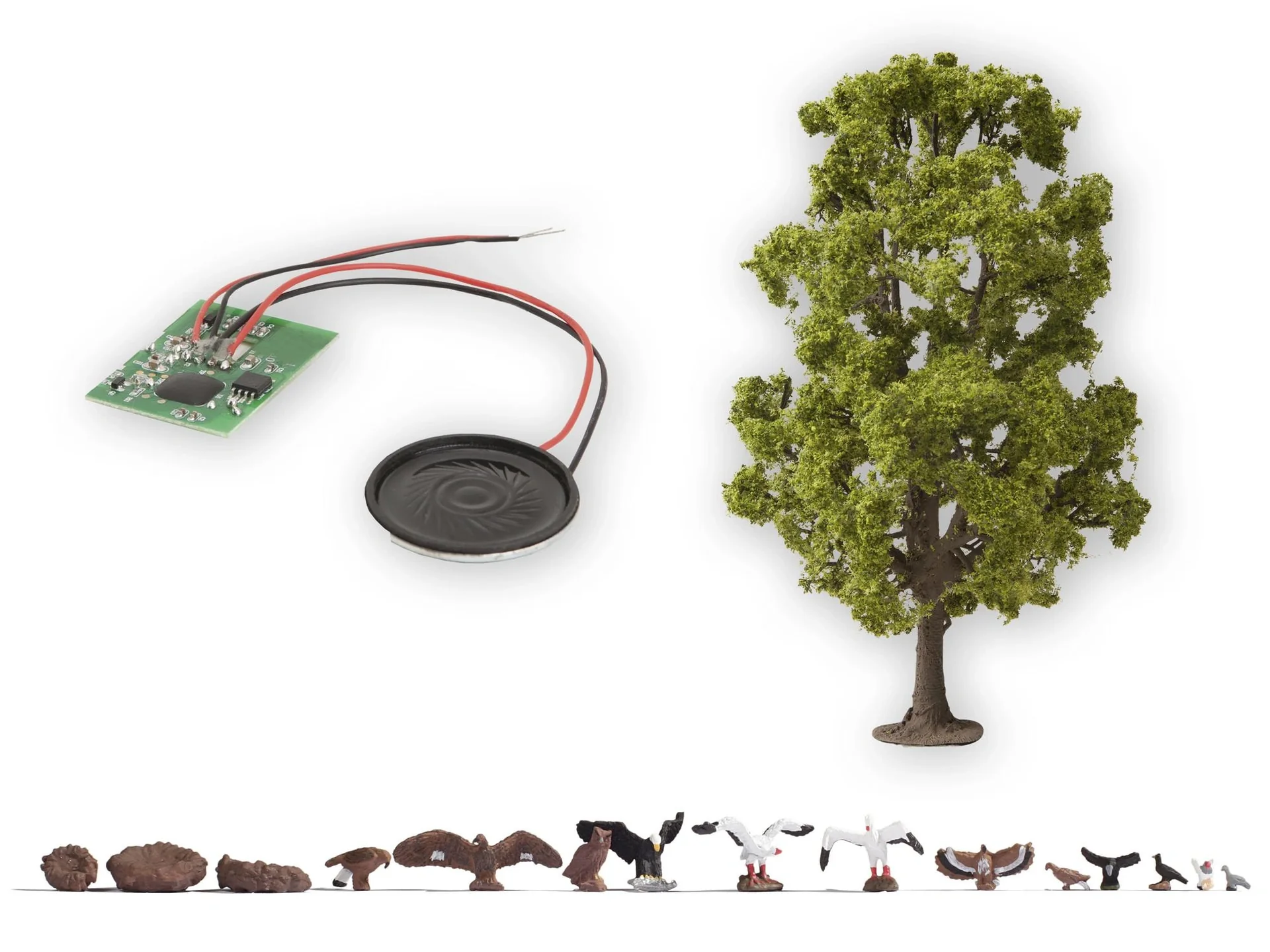 Baum mit Vogelzwitschern - 2