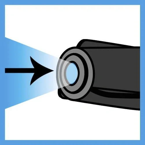 Rücklicht-Reparaturstift 5 g - inklusive blauem LED-Licht - rot - 5