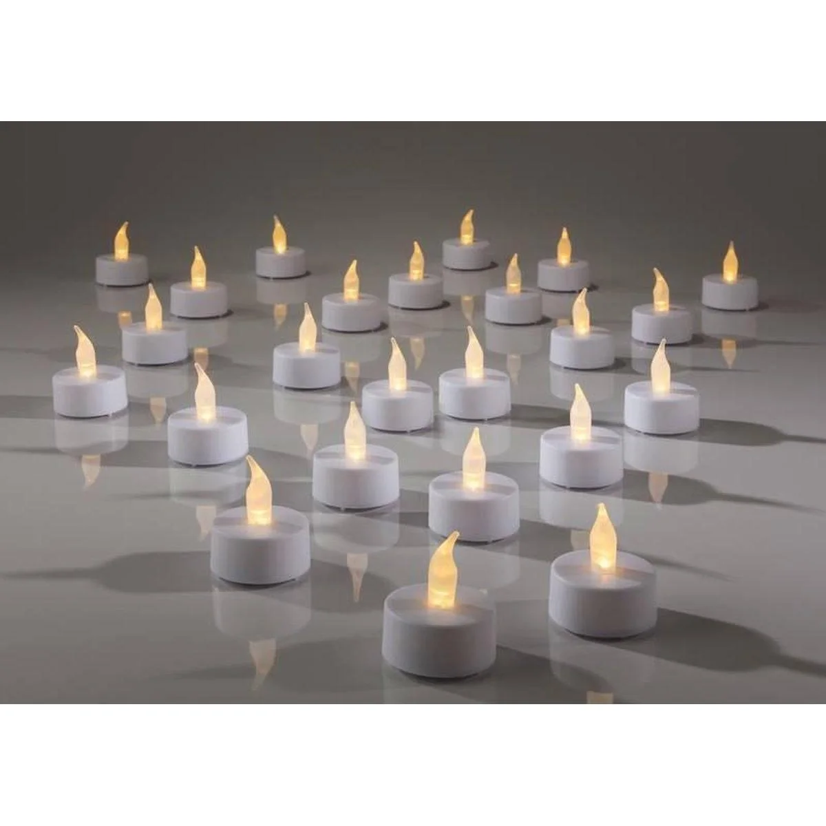 Set Teelichter LED - MEGA XXL SET mit 576 Stück - INKLUSIVE Batterien - 5