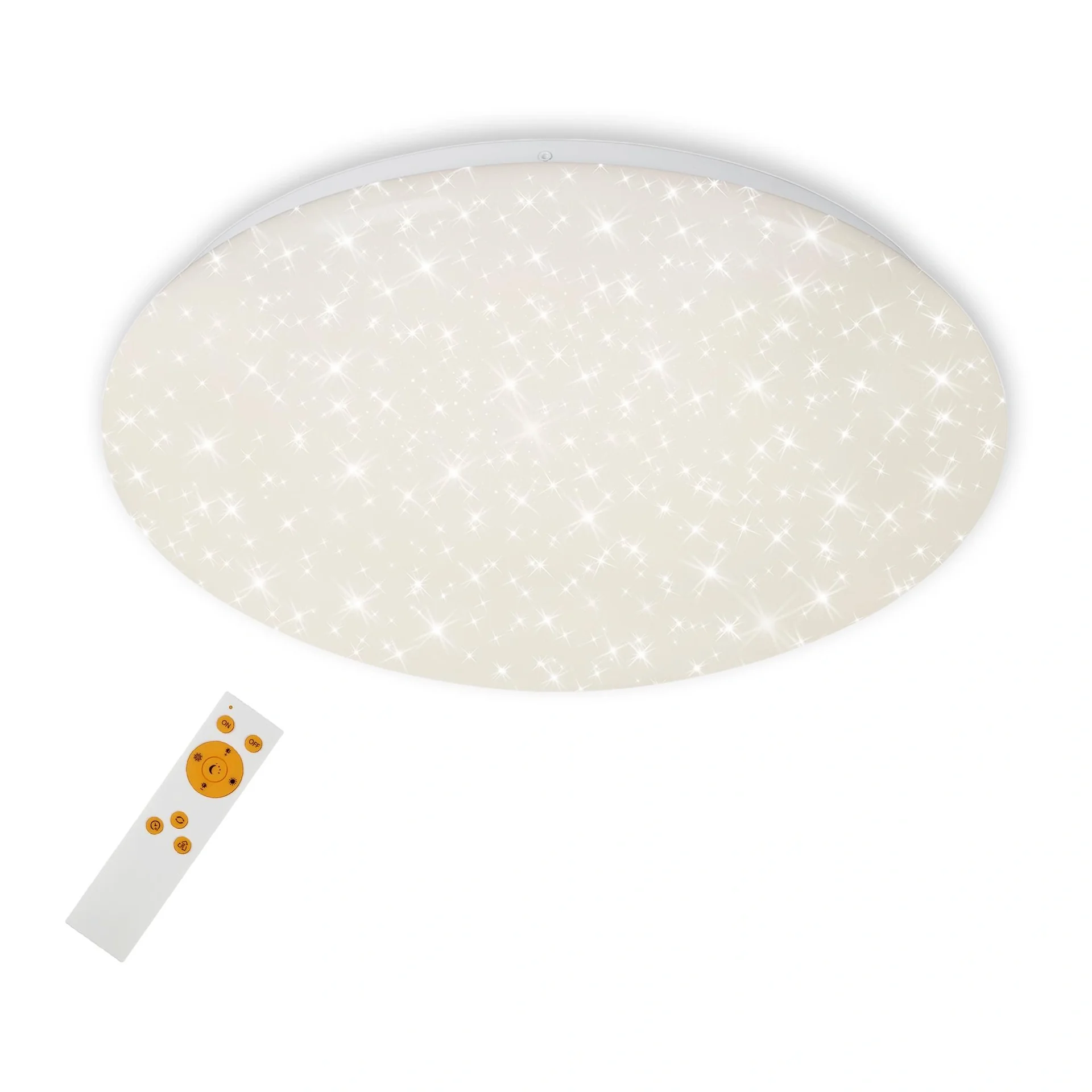 LED Sternenhimmel-Deckenleuchte, rund, Ø 39 cm, CCT, 22 Watt, weiß - 1
