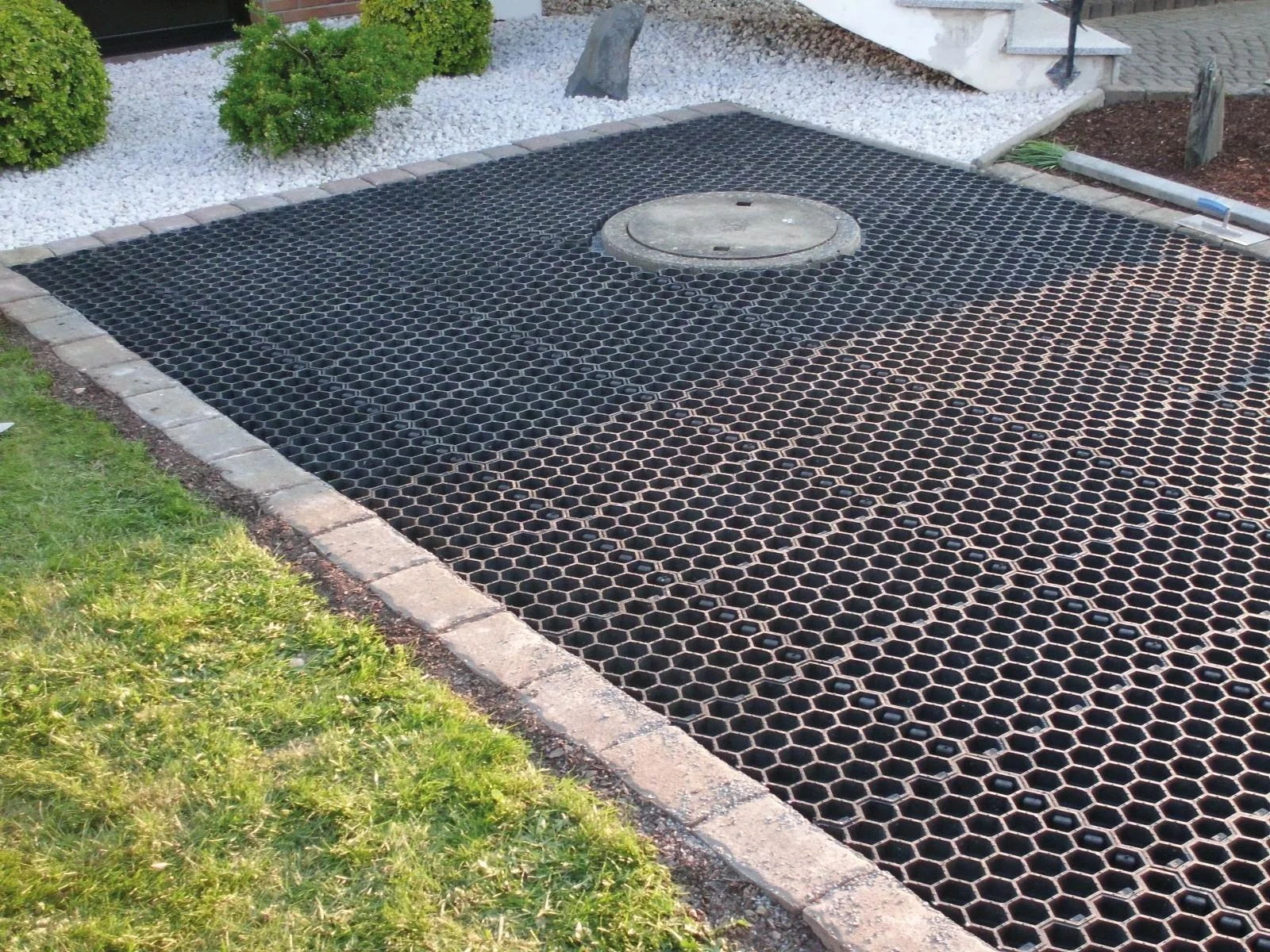 Paddockplatten 5 Stück = 1 m², schwarz - 8
