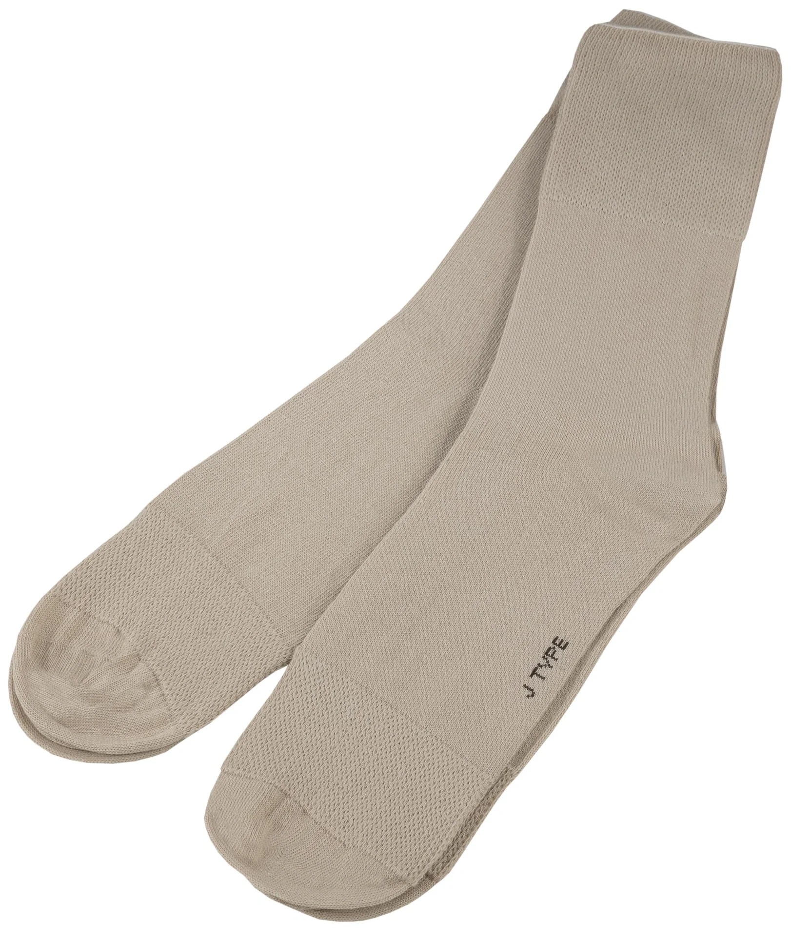 Komfortsocken, beige, Größe 43-46, 2 Paar - 2
