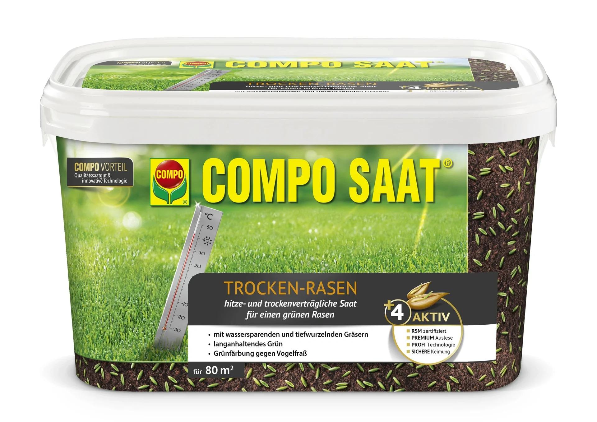 Trocken-Rasen "SAAT" - 2 kg - 1