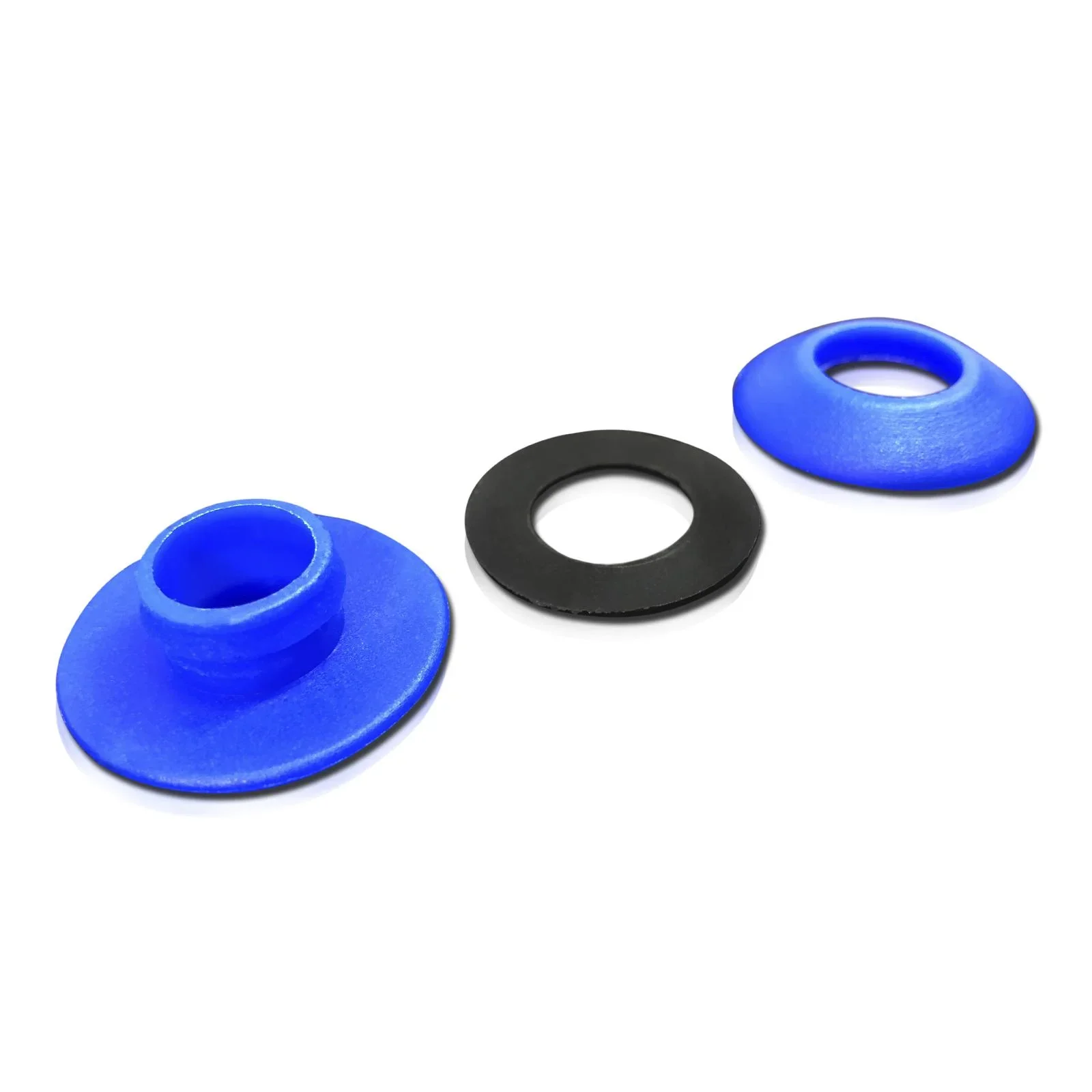 Planenösen, Kunststoff, Blau,10 Stück - 4