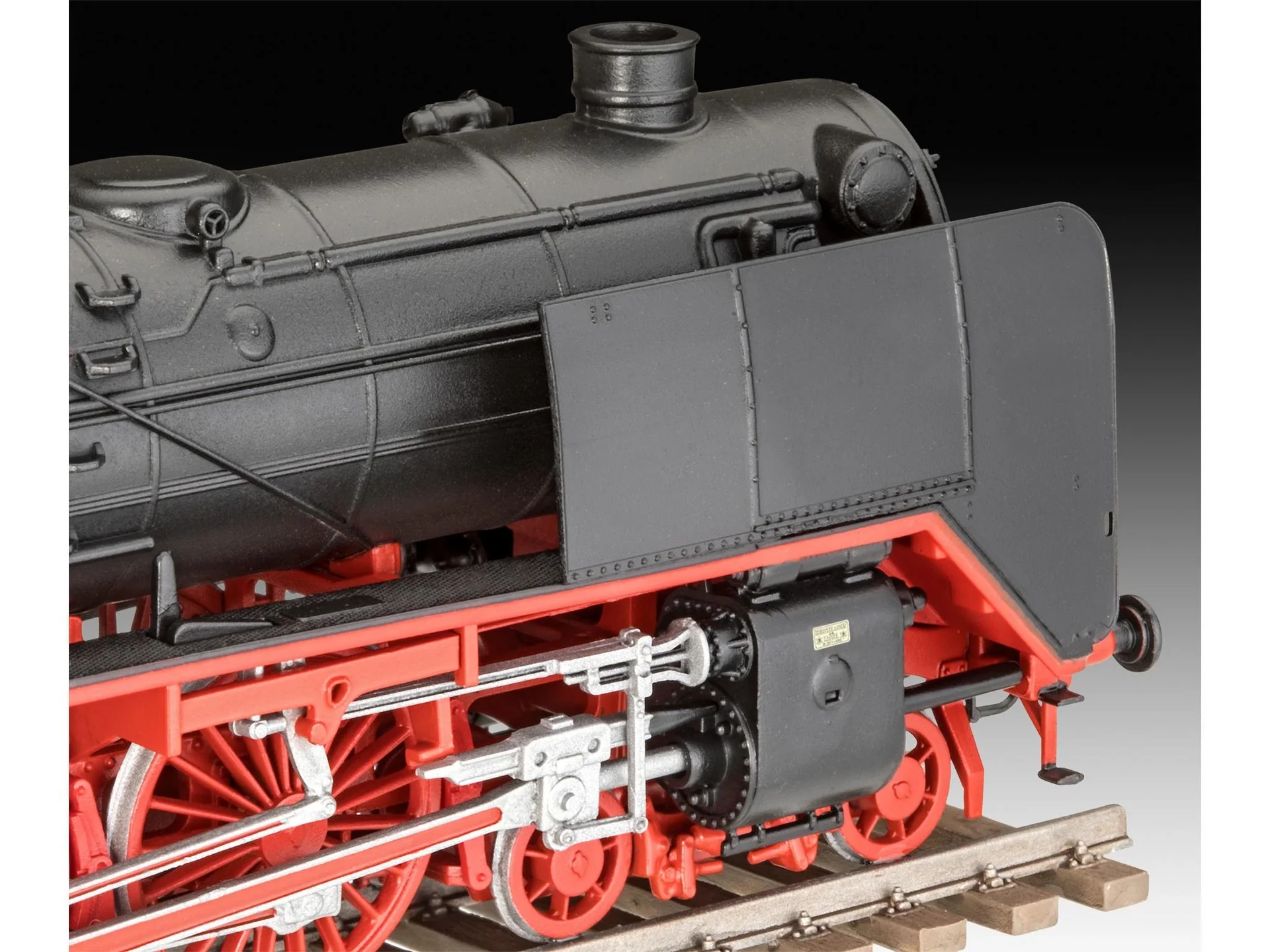 Modellbausatz Schwere Schnellzuglok BR01 mit Tender - 4