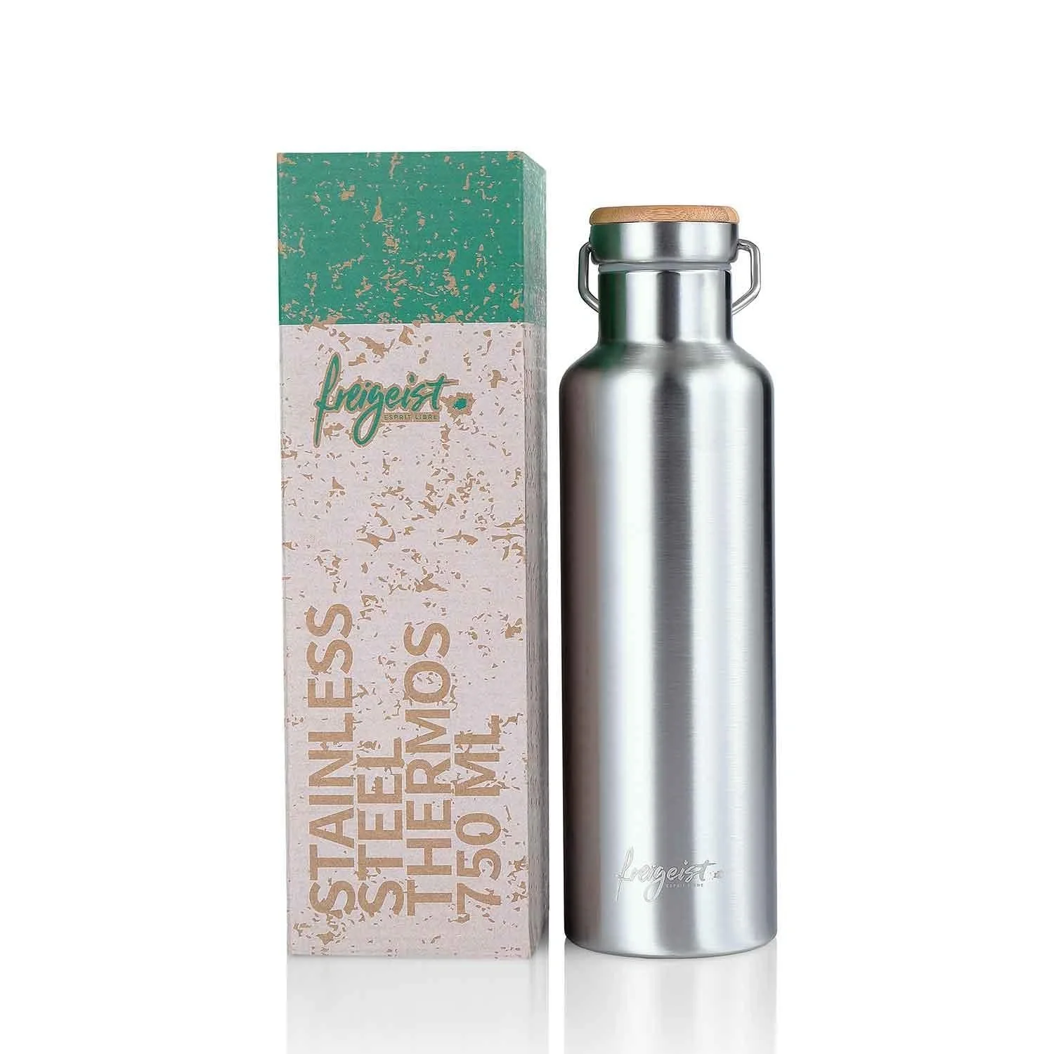 Edelstahl Isolierflasche, doppelwandig vakuumisoliert, 750 ml - 9