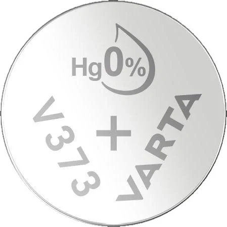 Silberoxid Knopfzelle V373 / SR68, 1,55 Volt - 1 Stück - 3