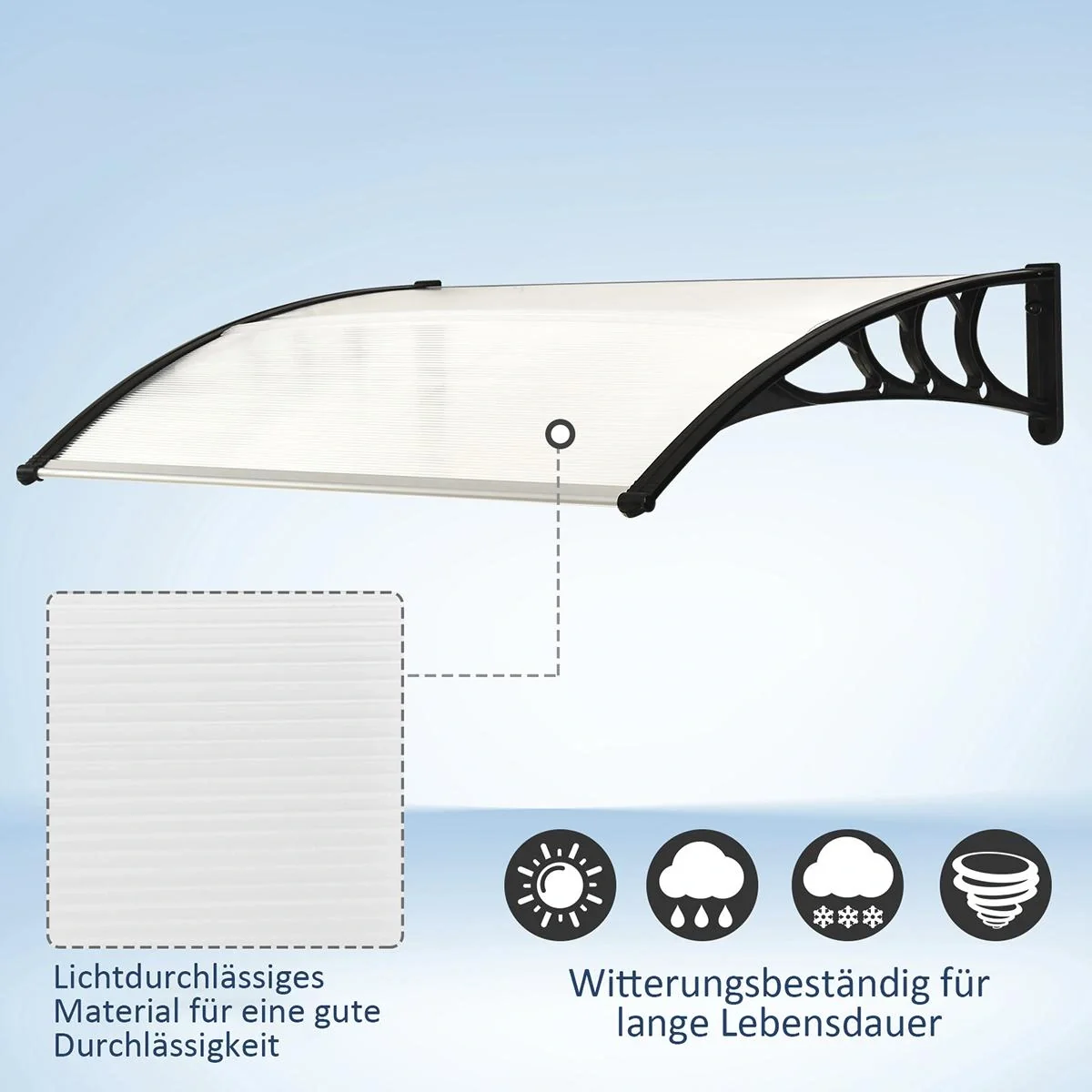 Haustürvordach - 1