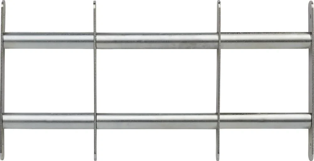 Fenstergitter 5300 individuell einstellbar, 500 - 650 x 300 mm mit 2 Querstreben - 2