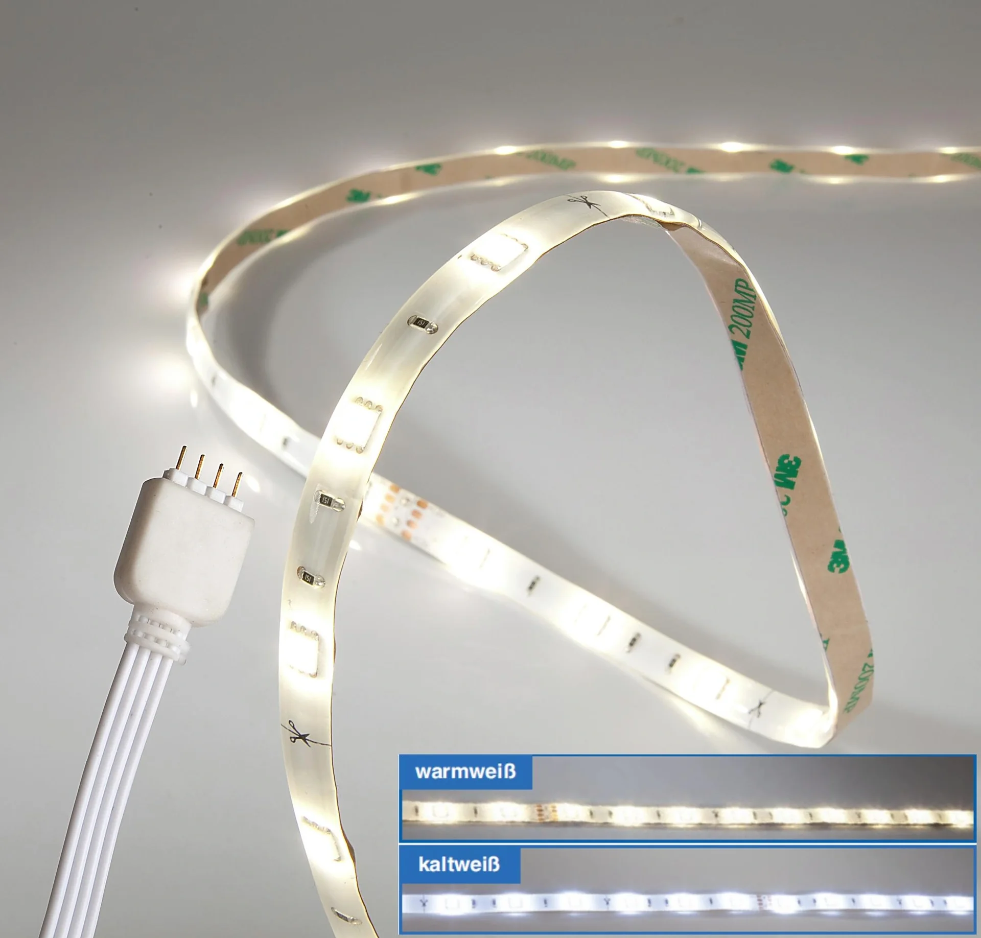 LED System Strip - 60 cm/ weiß - 3