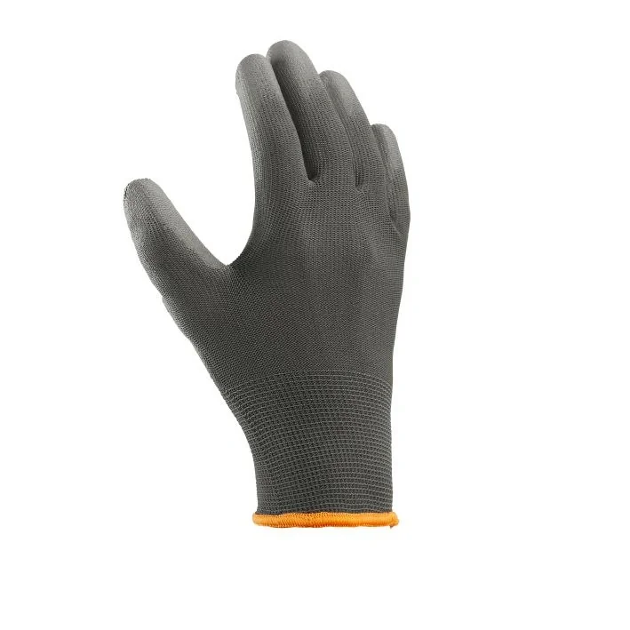Polyester-Strickhandschuh grau, 5er Set - 3