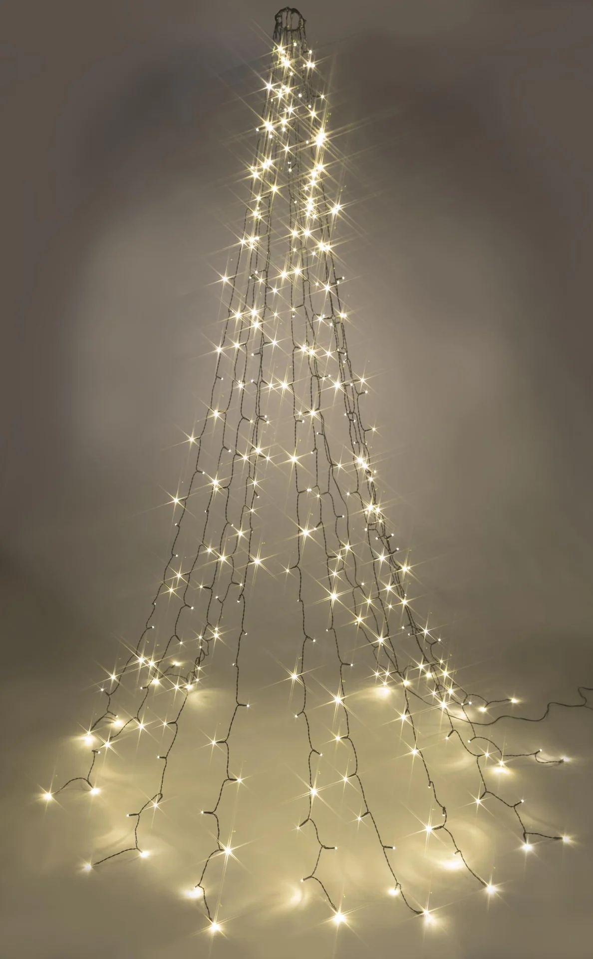 Lichterschnüre mit 300 LEDs - 12 Stränge, je 2,5 m - 2