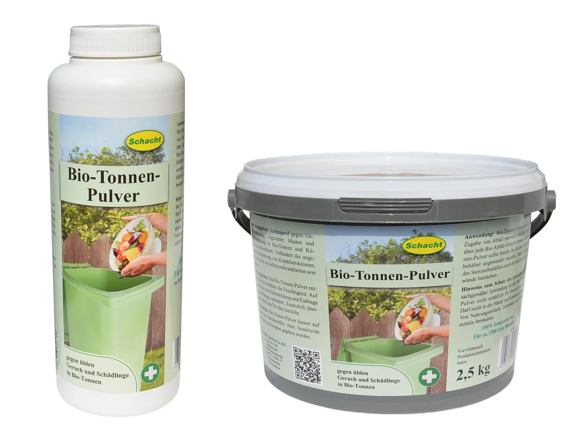 Bio-Tonnen Pulver 2,5 kg Eimer - 2
