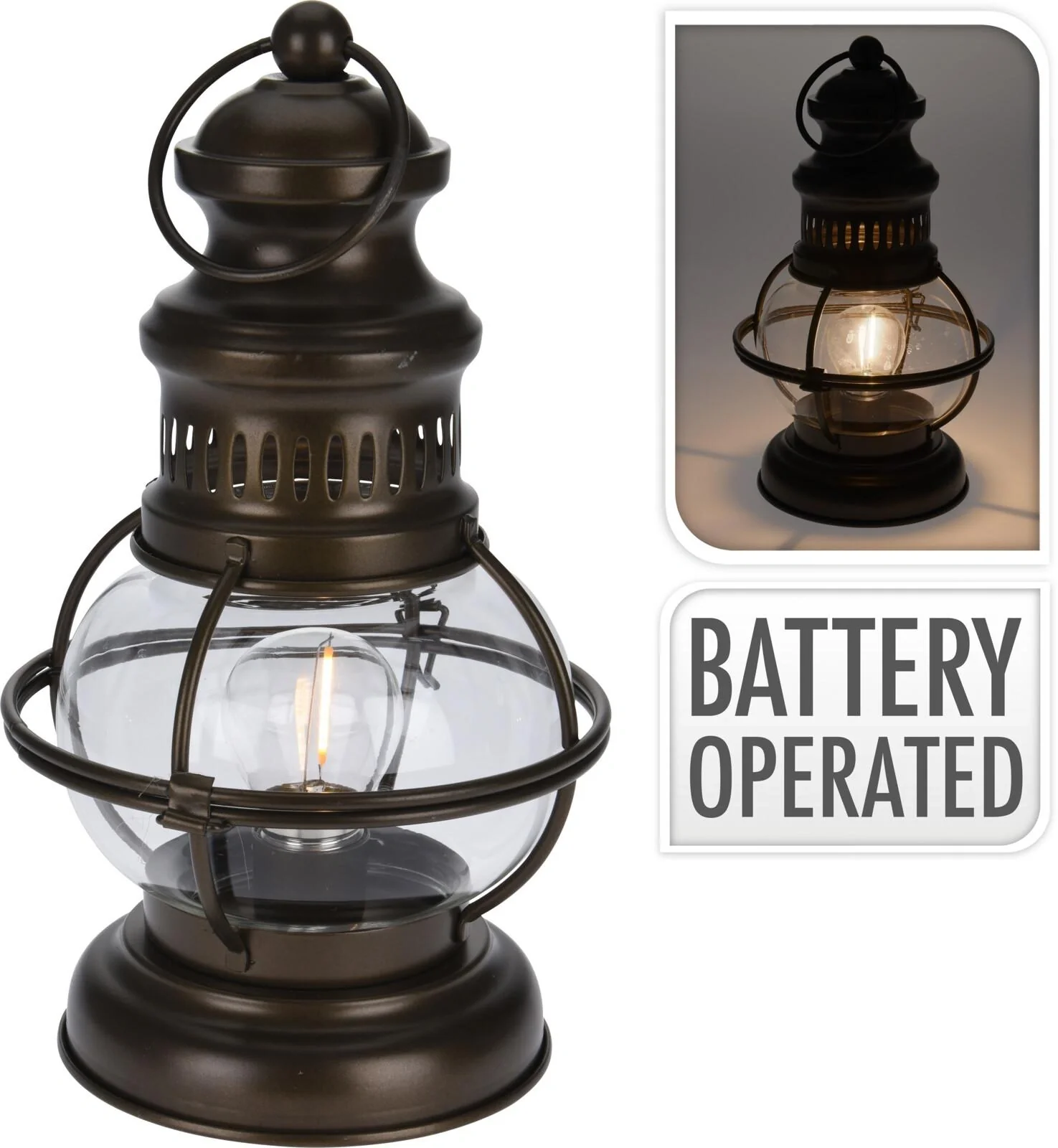 Laterne in Antik-Optik - 2