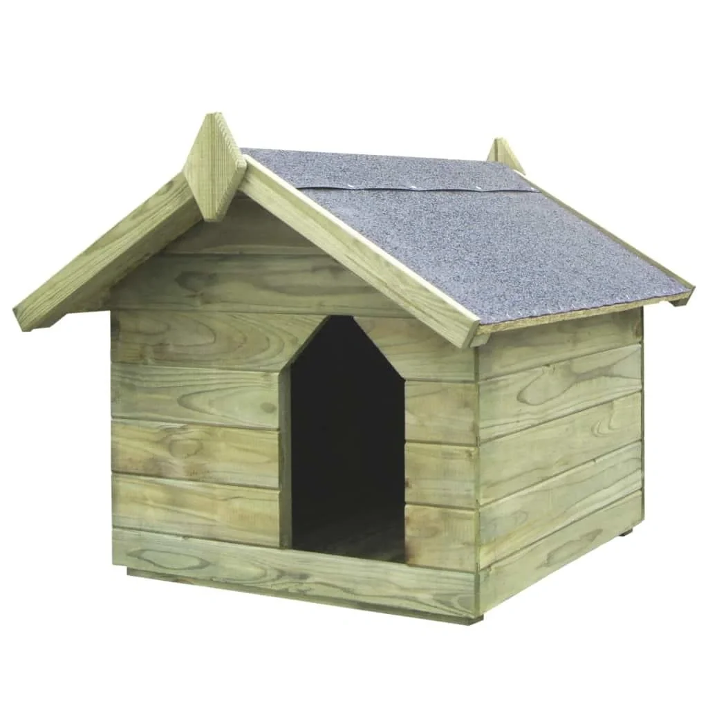 Hundehütte mit Faltdach imp - 1