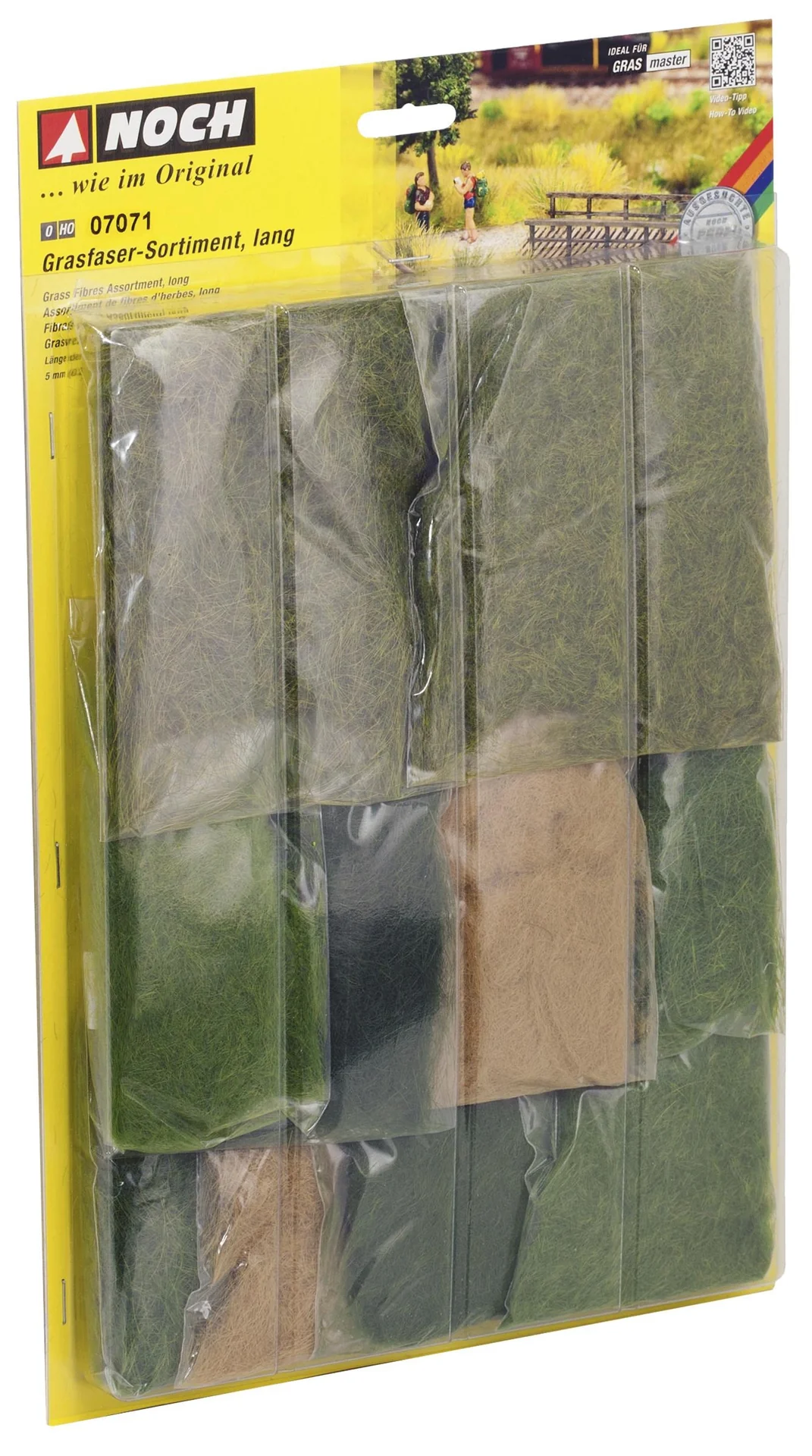 Grasfaser-Sortiment, lang - 2