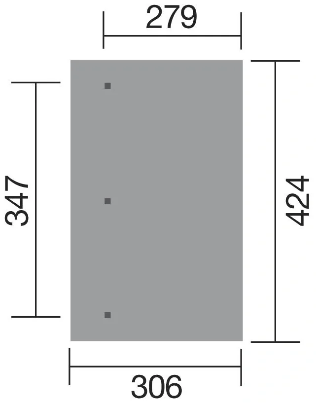 Terrassenüberdachung "Salsa", Gr. 3, 424 x 306 cm - 2