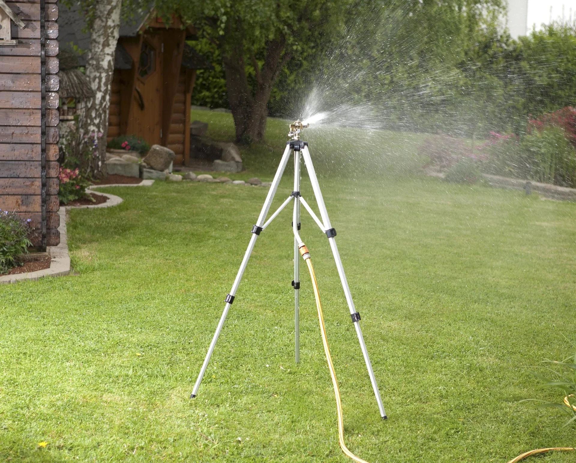 Profi Impulsregner, mit Teleskop Stativ - 13