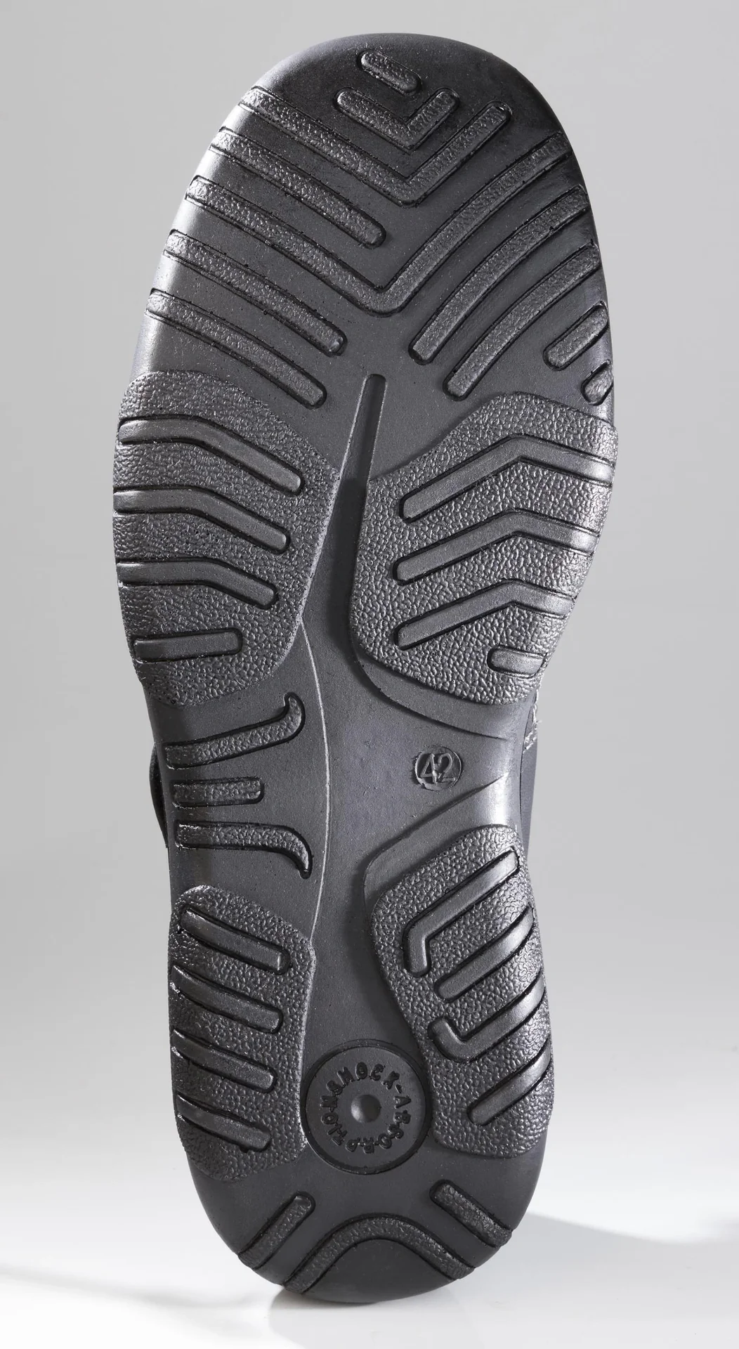 Slipper mit Klimazonen und Klettverschluss, Farbe schwarz, Gr.41 - 4