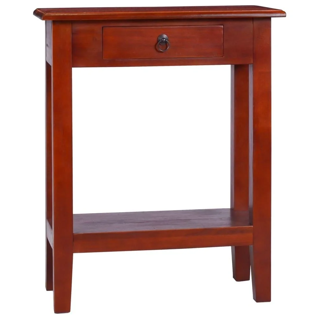 Wandtisch 60x30x75 cm Mahagoni massiv classic braun - 6