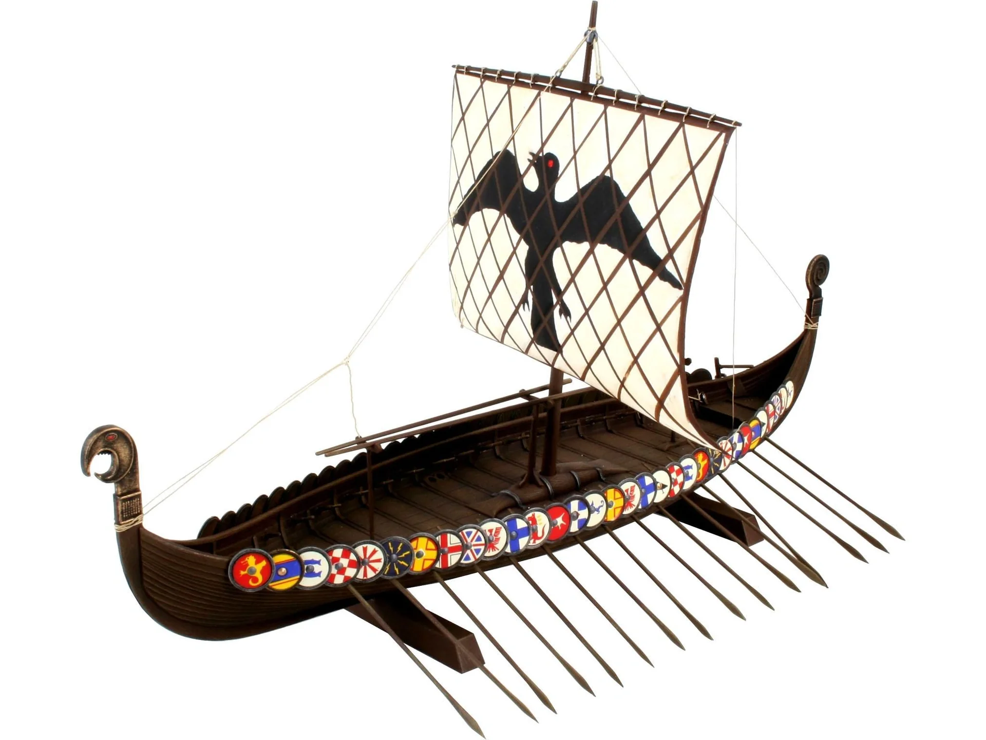 Model Set Viking Ship - 3